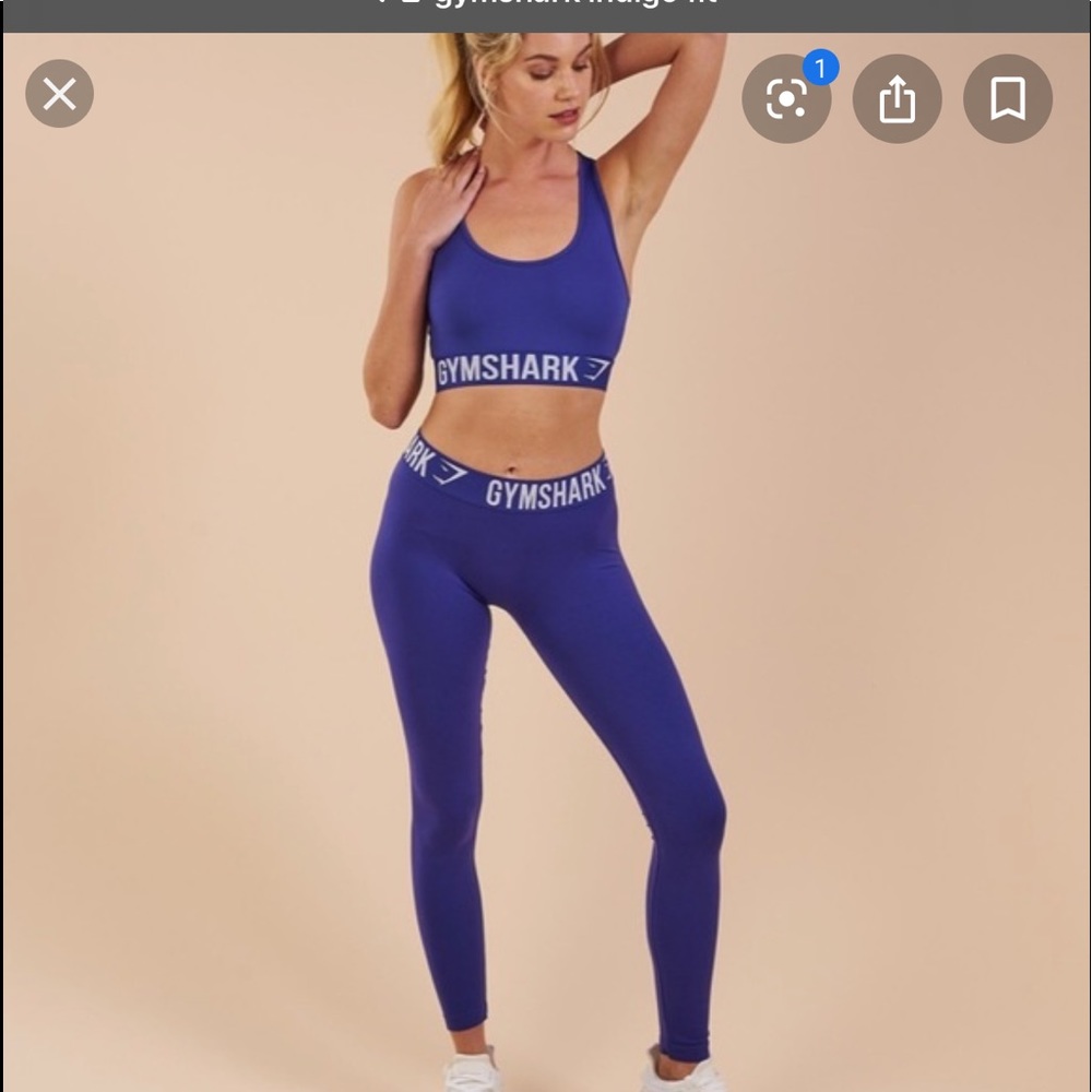 Gymshark indigo fit LEGGINGS